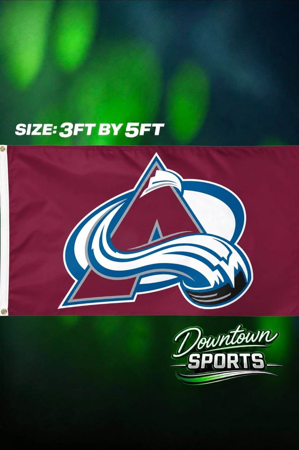 Colorado Avalanche NHL Team Flag – Full Size 3ft by 5ft