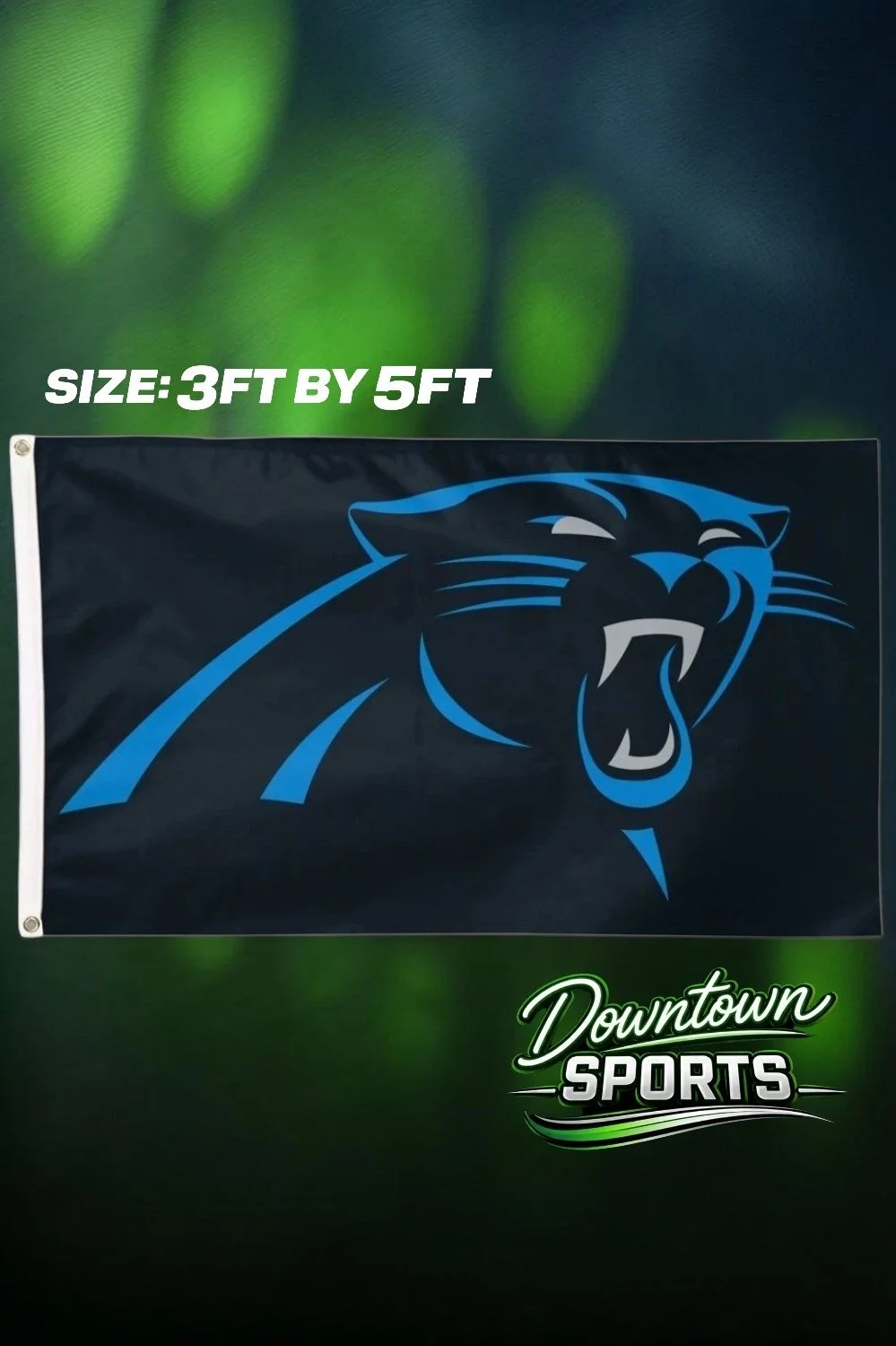 Carolina Panthers, NFL Team Flag – Full Size 3ft by 5ft