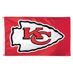 Kansas City Chiefs, NFL Team Flag – Full Size 3ft by 5ft