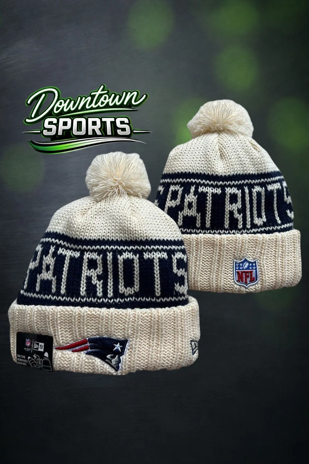 New England Patriots Alternative NFL officially licensed Beanie – New Era 2024-25