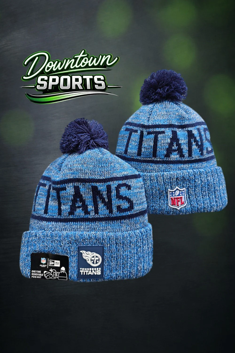 Tennessee Titans Alternative NFL officially Licensed Beanie – New Era 2024-25