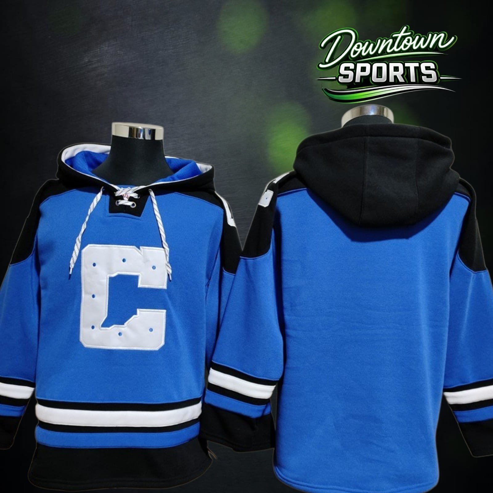 Customised Indianapolis Colts 47 Brand NFL x NHL Crossover Hockey Hoodie