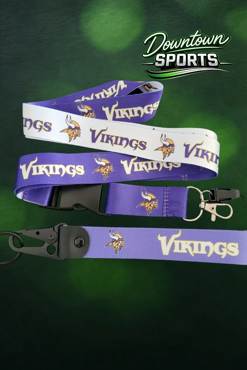 Minnesota Vikings NFL Target edition Keychain And Lanyard Bundle