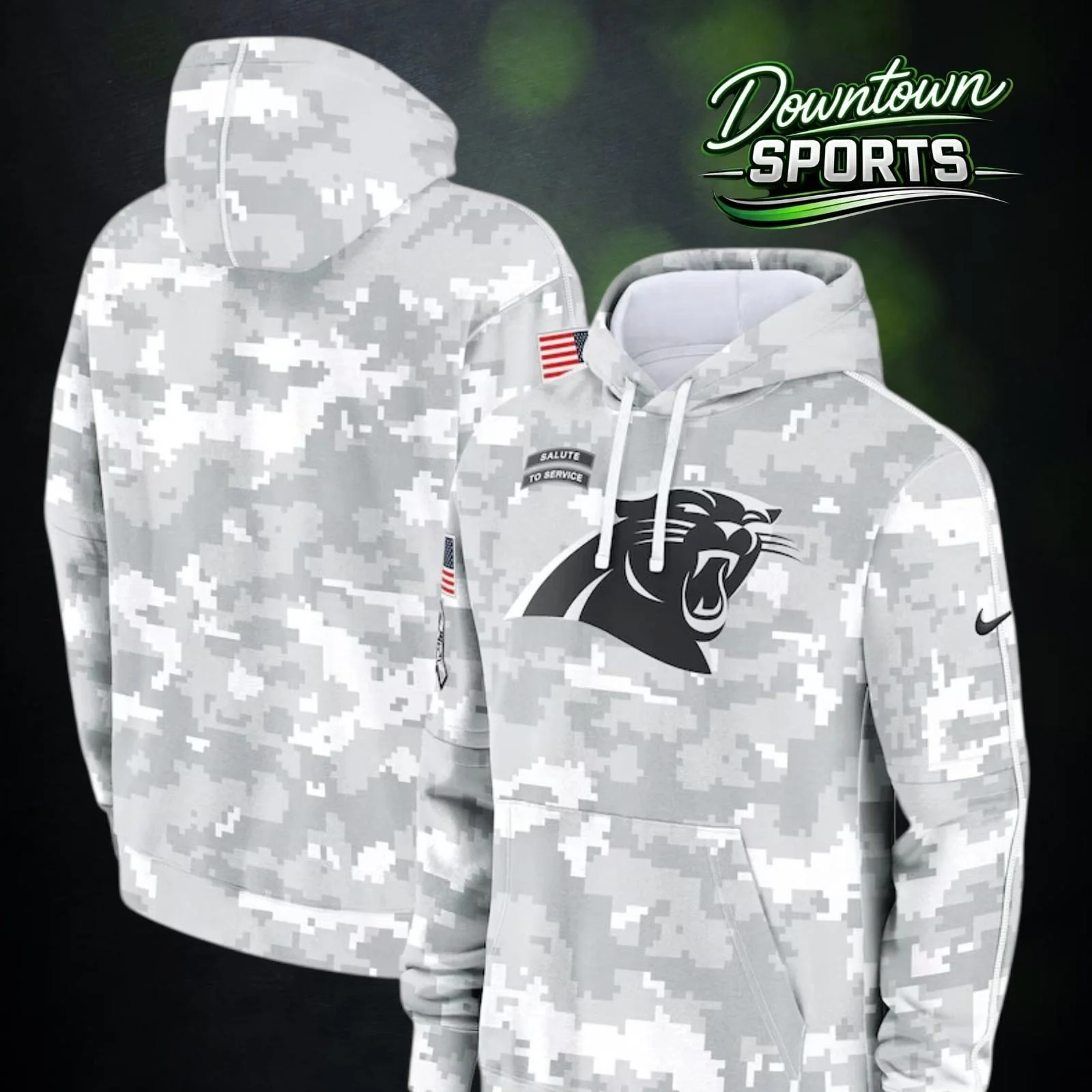 Carolina Panthers Official NFL Salute to Service Hoodie