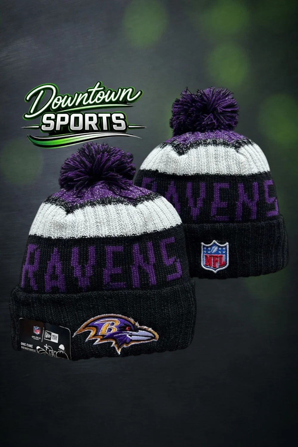 Baltimore Ravens Alternative NFL offically licensed Beanie – New Era 2024-25
