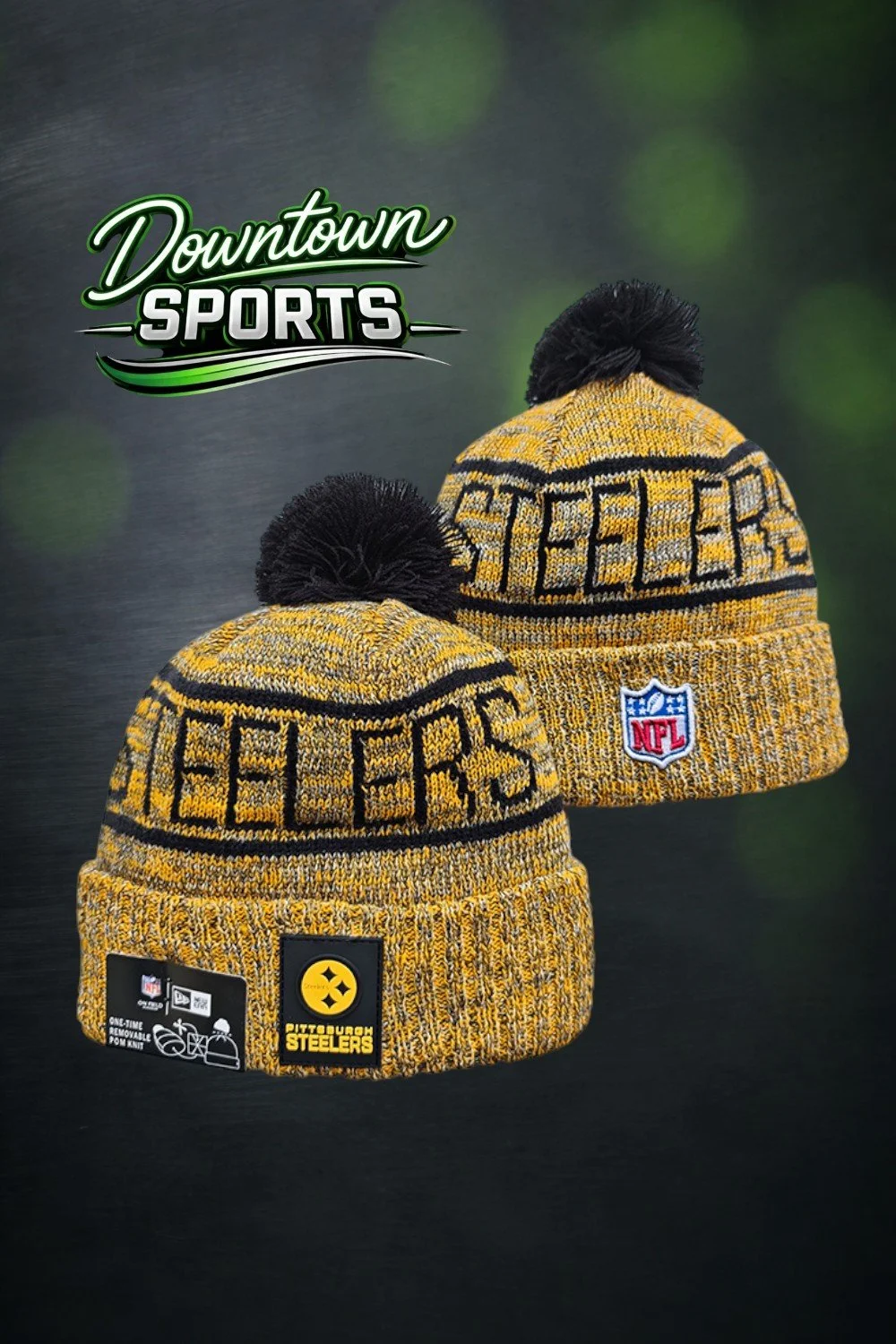 Pittsburgh Steelers Alternative NFL officially licensed Beanie – New Era 2024-25