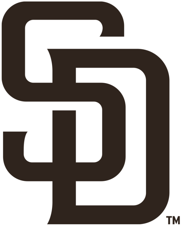 A black and brown logo with stylized intertwined advanced design.