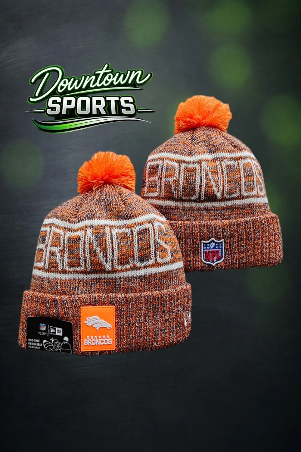 Denver Broncos Alternative NFL officially licensed Beanie – New Era 2024-25
