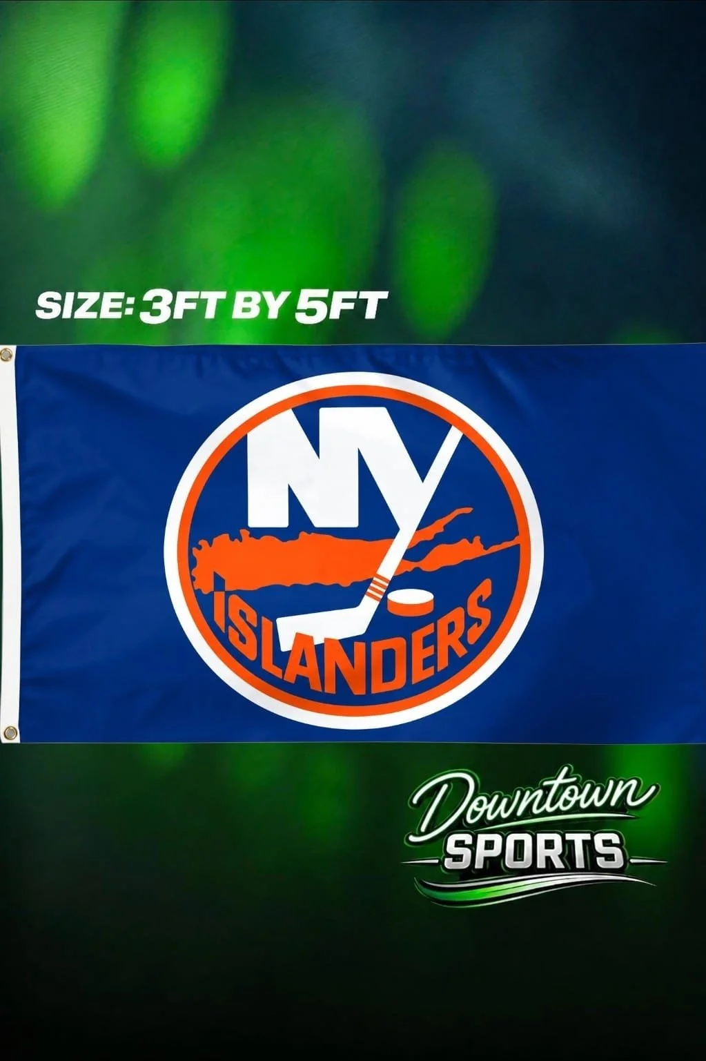 New York Islanders NHL Team Flag – Full Size 3ft by 5ft
