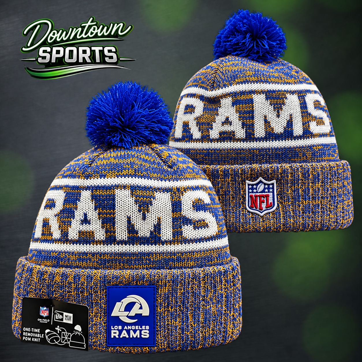 Los Angeles Rams NFL officially licensed Beanie – New Era 2025