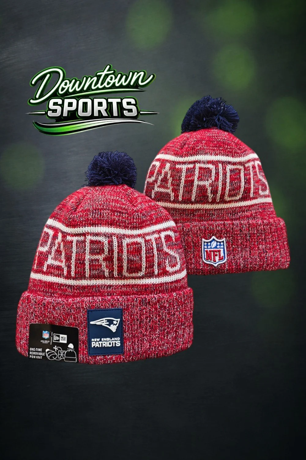 New England Patriots Alternative NFL officially licensed Beanie – New Era 2024-25