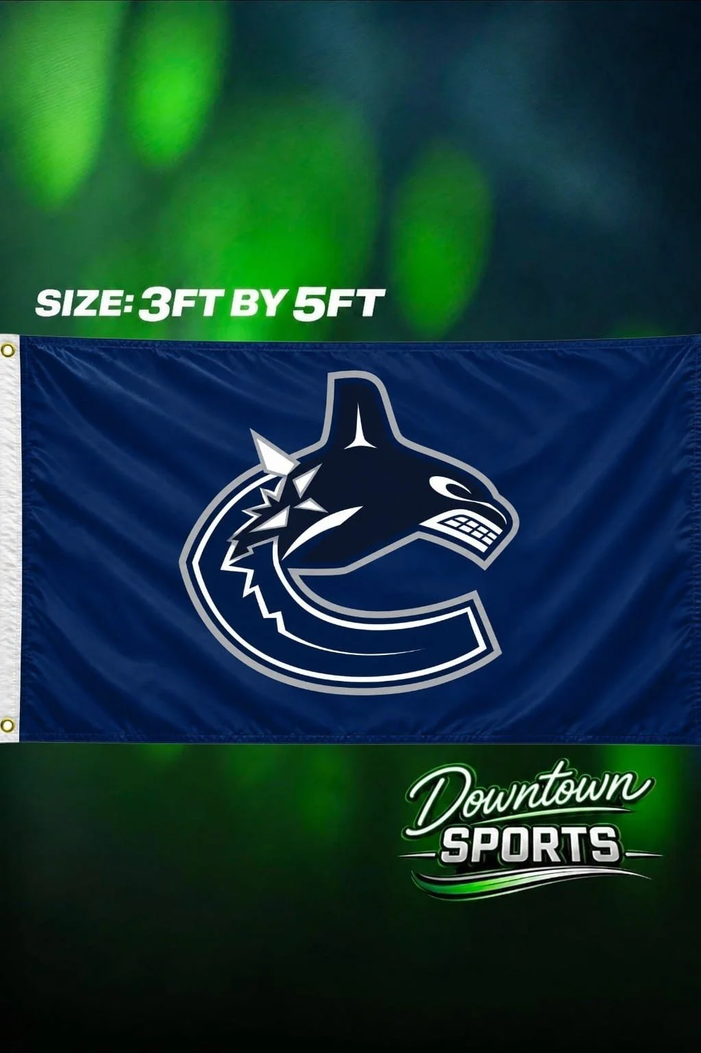 Vancouver Canucks NHL Team Flag – Full Size 3ft by 5ft