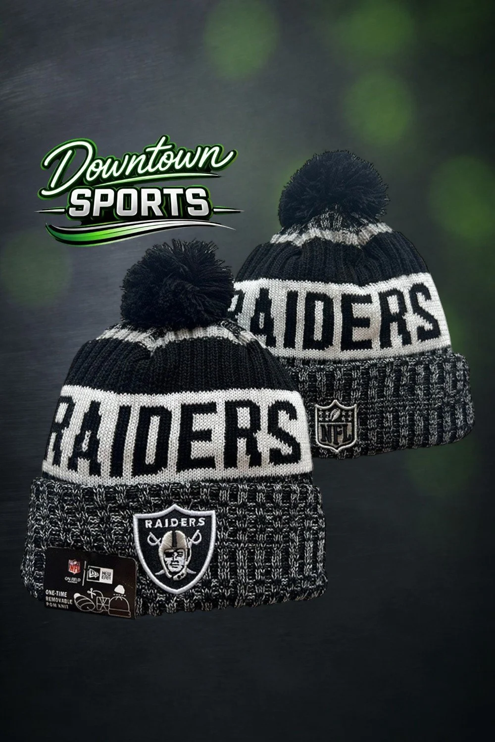 Las Vegas Raiders Alternative NFL officially licensed Beanie – New Era 2024-25