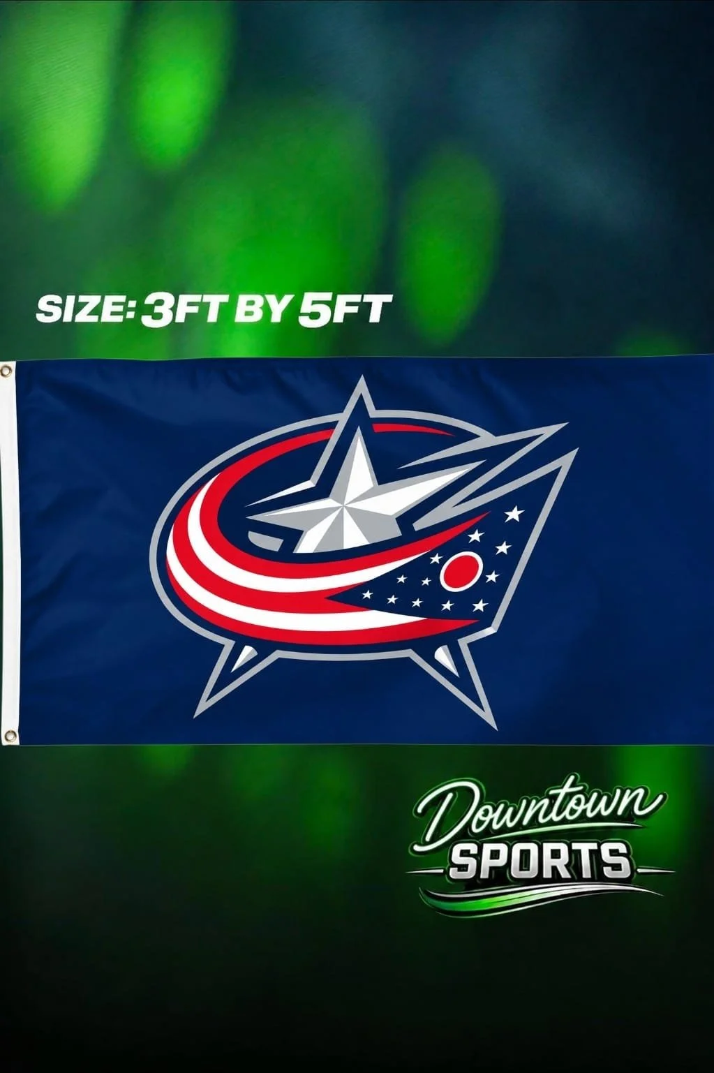 Columbus Blue Jackets NHL Team Flag – Full Size 3ft by 5ft