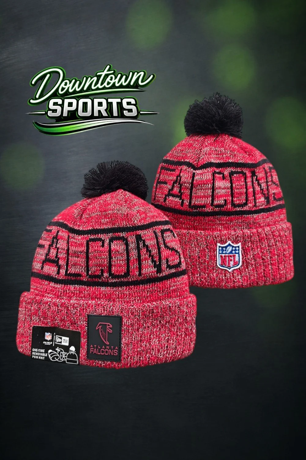 Atlanta Falcons, Home NFL offically licensed Beanie – New Era 2024-25)