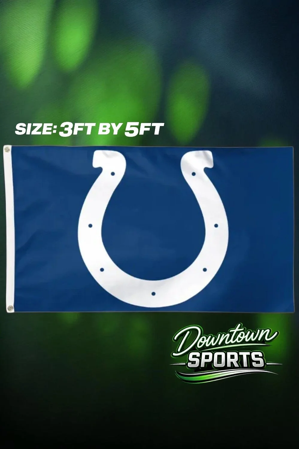 Indianapolis Colts, NFL Team Flag – Full Size 3ft by 5ft