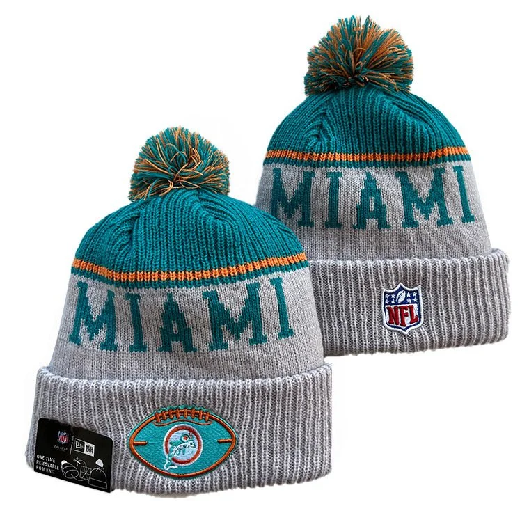 Miami Dolphins Alternative NFL officially licenced Beanie – New Era 2024-25