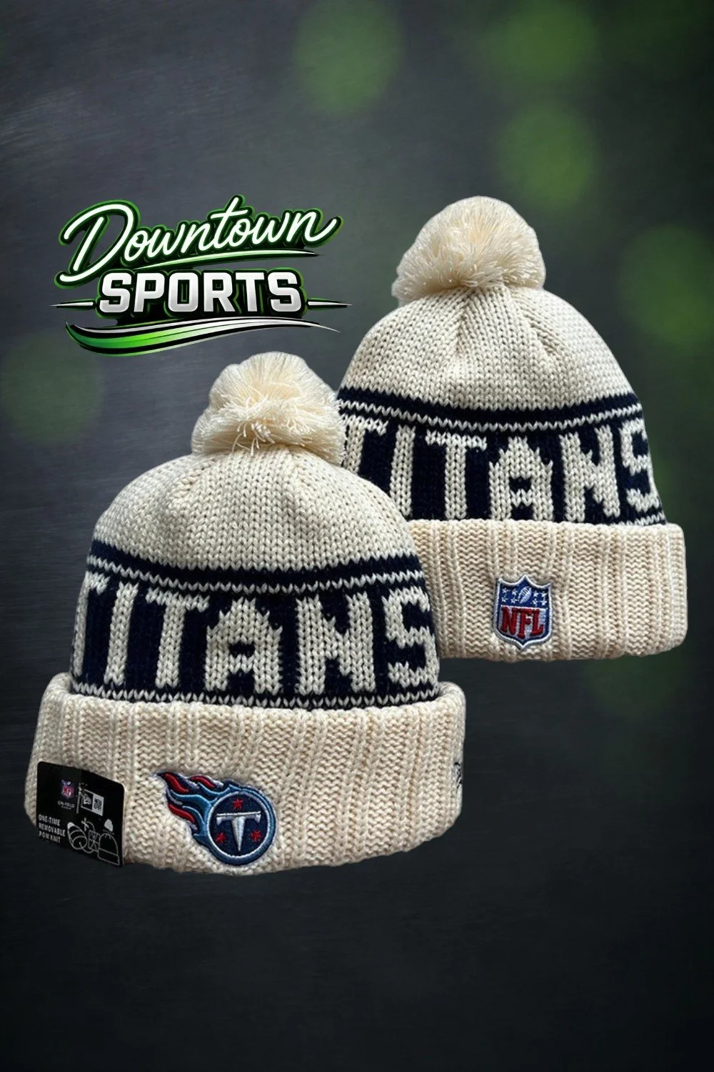 Tennessee Titans Alternative NFL officially Licensed Beanie – New Era 2024-25
