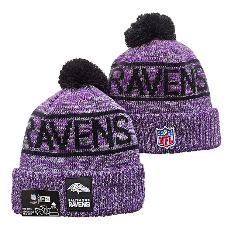 Baltimore Ravens Alternative NFL offically licenced Beanie – New Era 2024-25