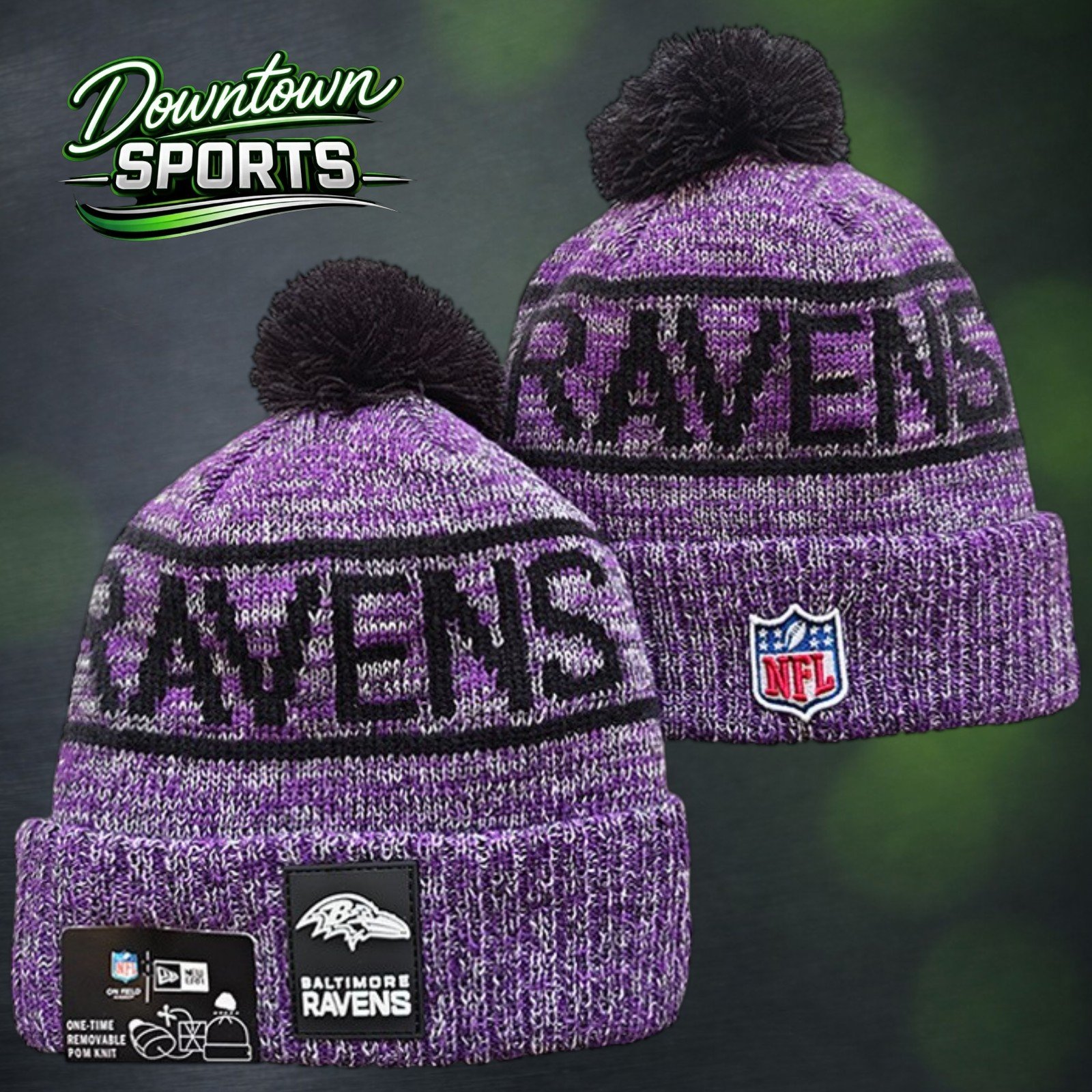 Baltimore Ravens NFL officially licensed Beanie – New Era 2025