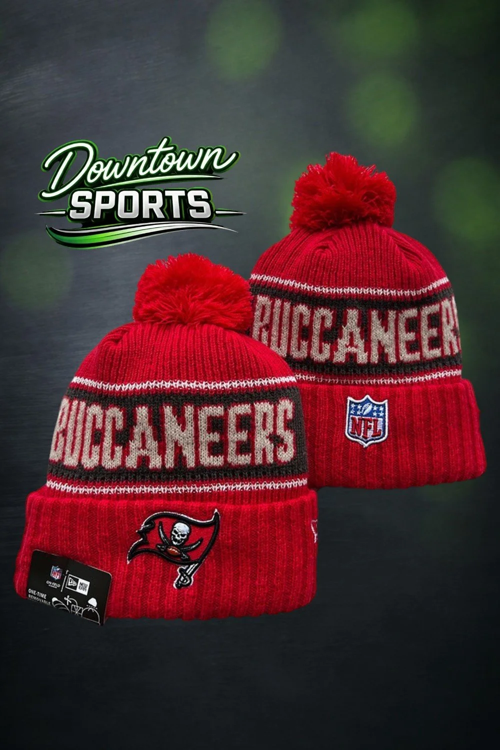 Tampa Bay Buccaneers Alternative NFL officially Licensed Beanie – New Era 2024-25