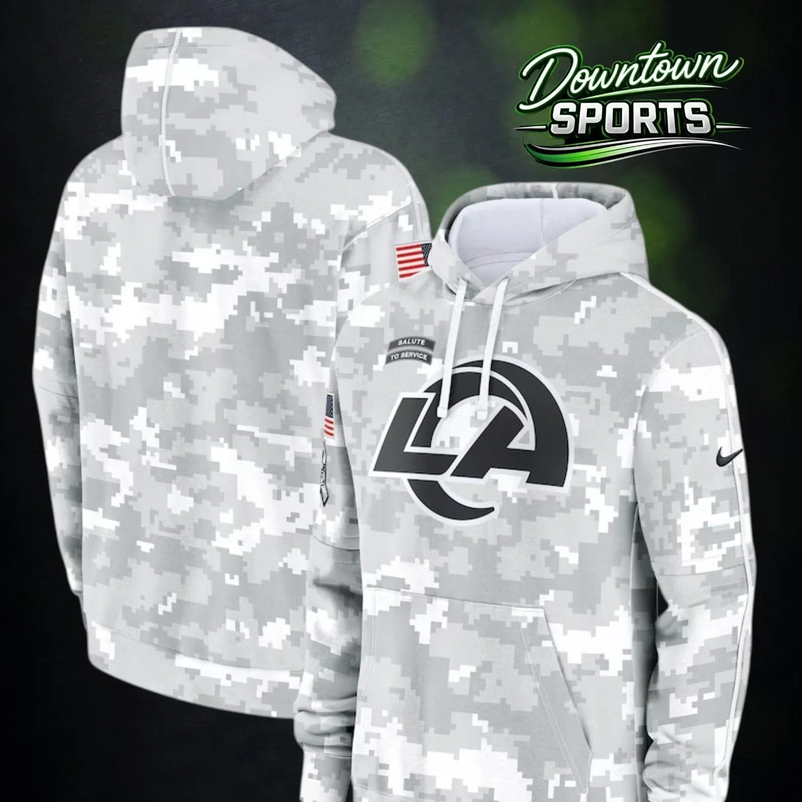Los Angeles Rams Official NFL Salute to Service Hoodie