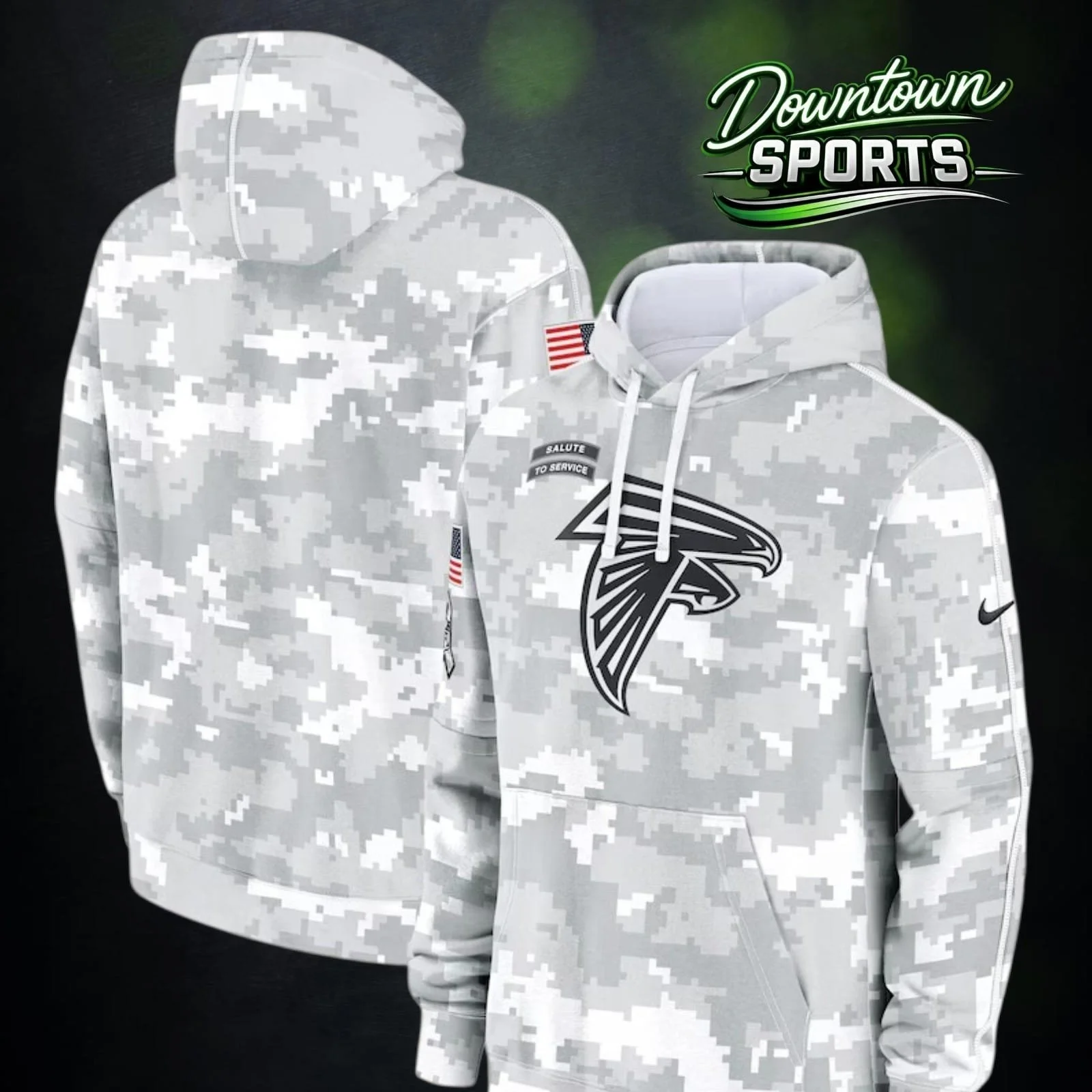 Atlanta Falcons Official NFL Salute to Service Hoodie