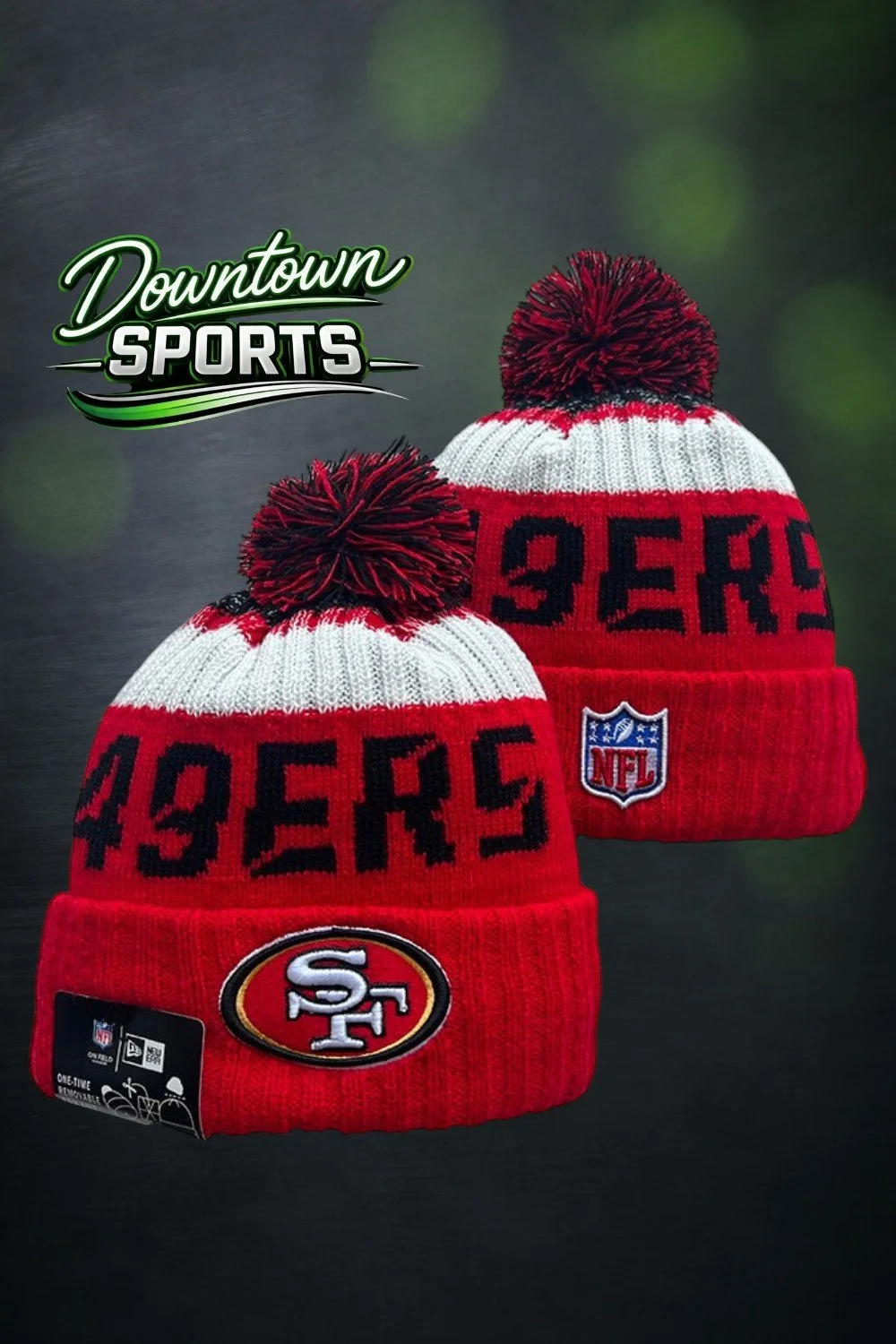 San Francisco 49ers Alternative NFL officially Licensed Beanie – New Era 2024-25