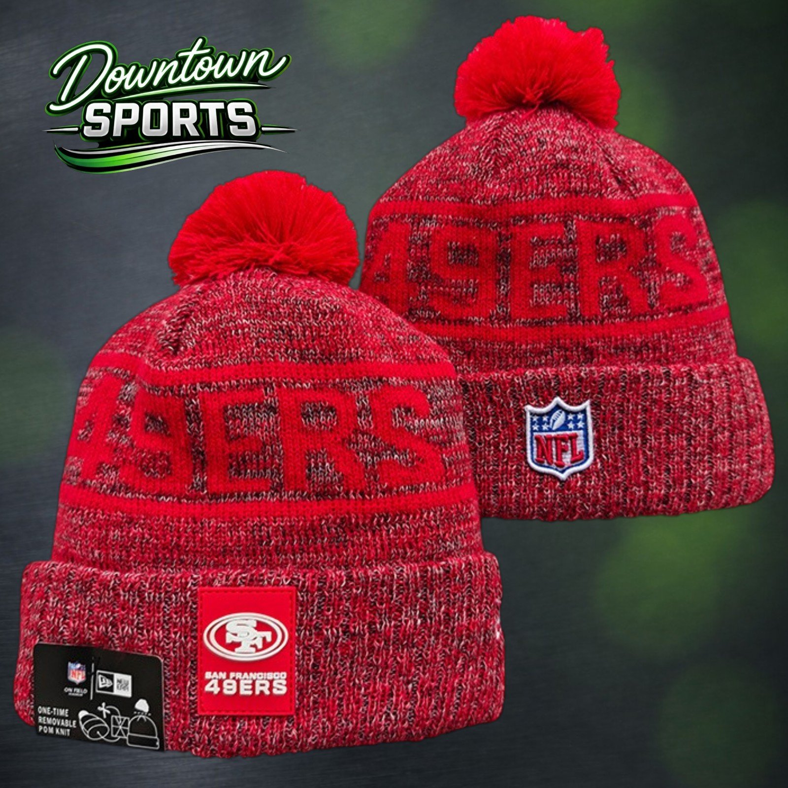 San Francisco 49ers NFL officially licensed Beanie – New Era 2025