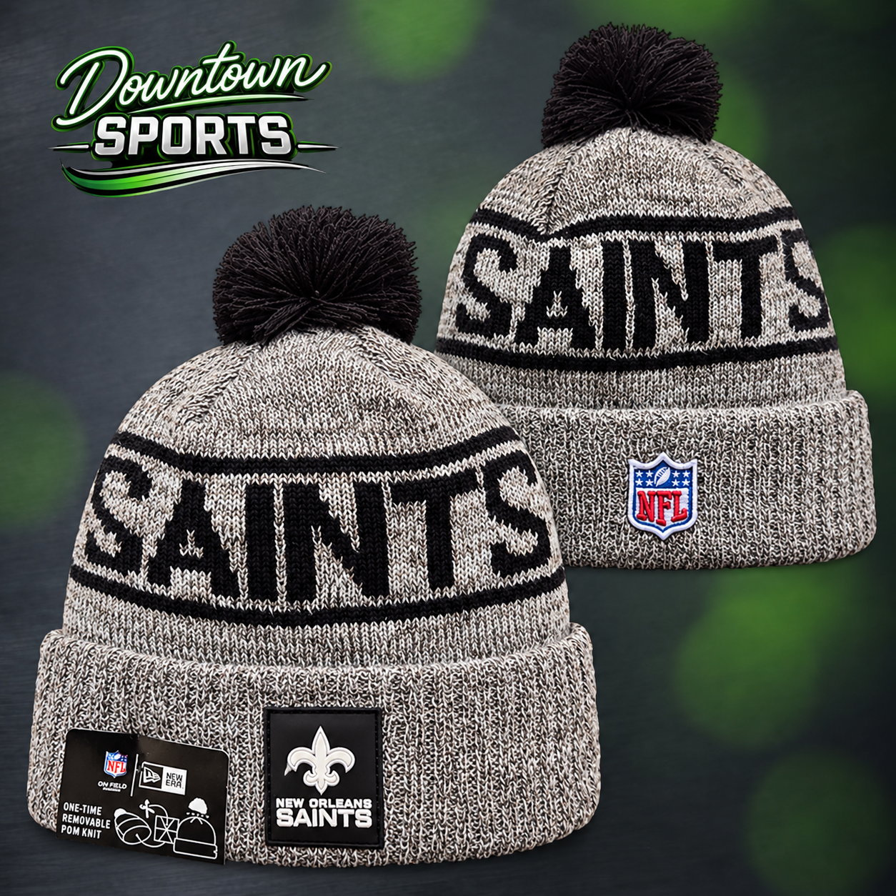 New Orleans Saints NFL officially licensed Beanie – New Era 2025