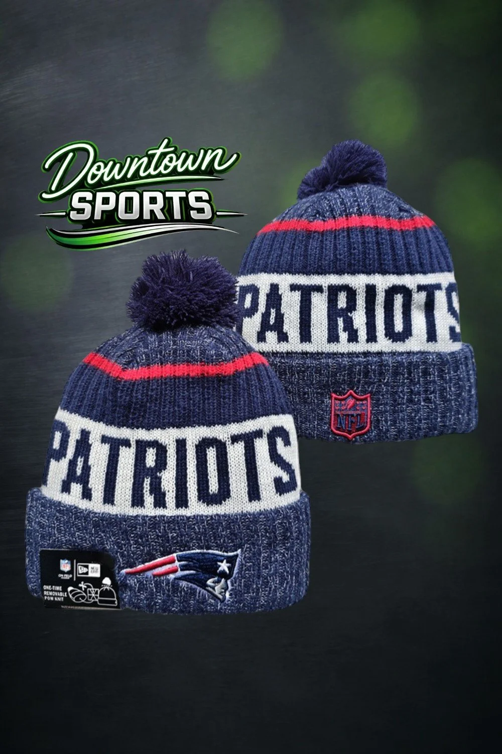 New England Patriots Alternative NFL officially licensed Beanie – New Era 2024-25