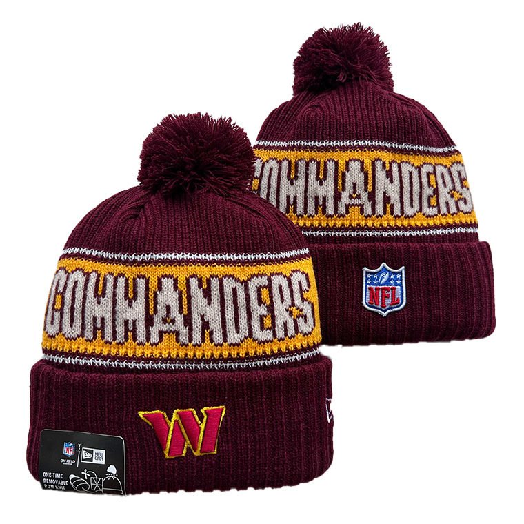 Washington Commanders Alternative NFL officially Licensed Beanie – New Era 2024-25