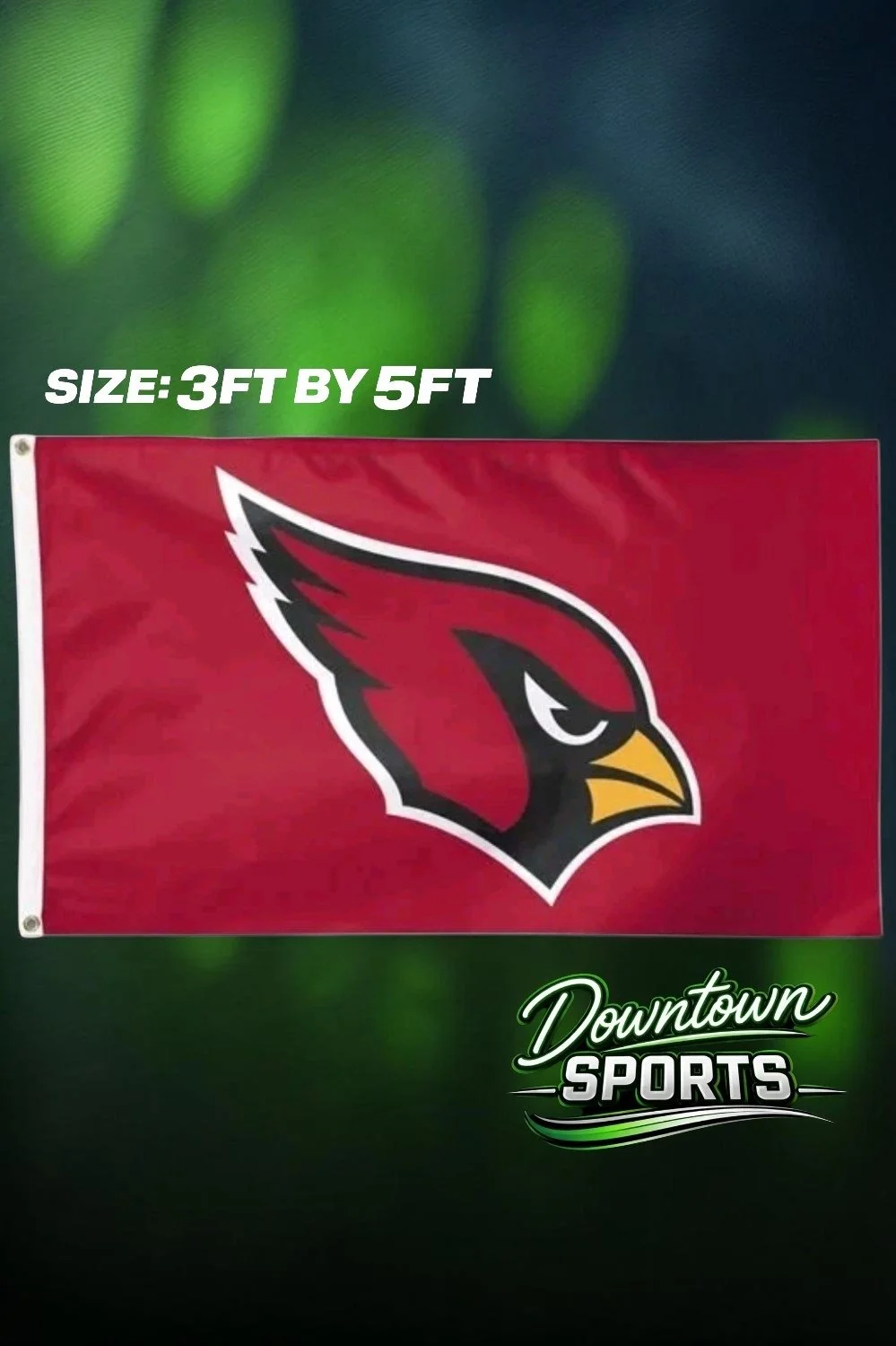 Arizona Cardinals, NFL Team Flag – Full Size 3ft by 5ft