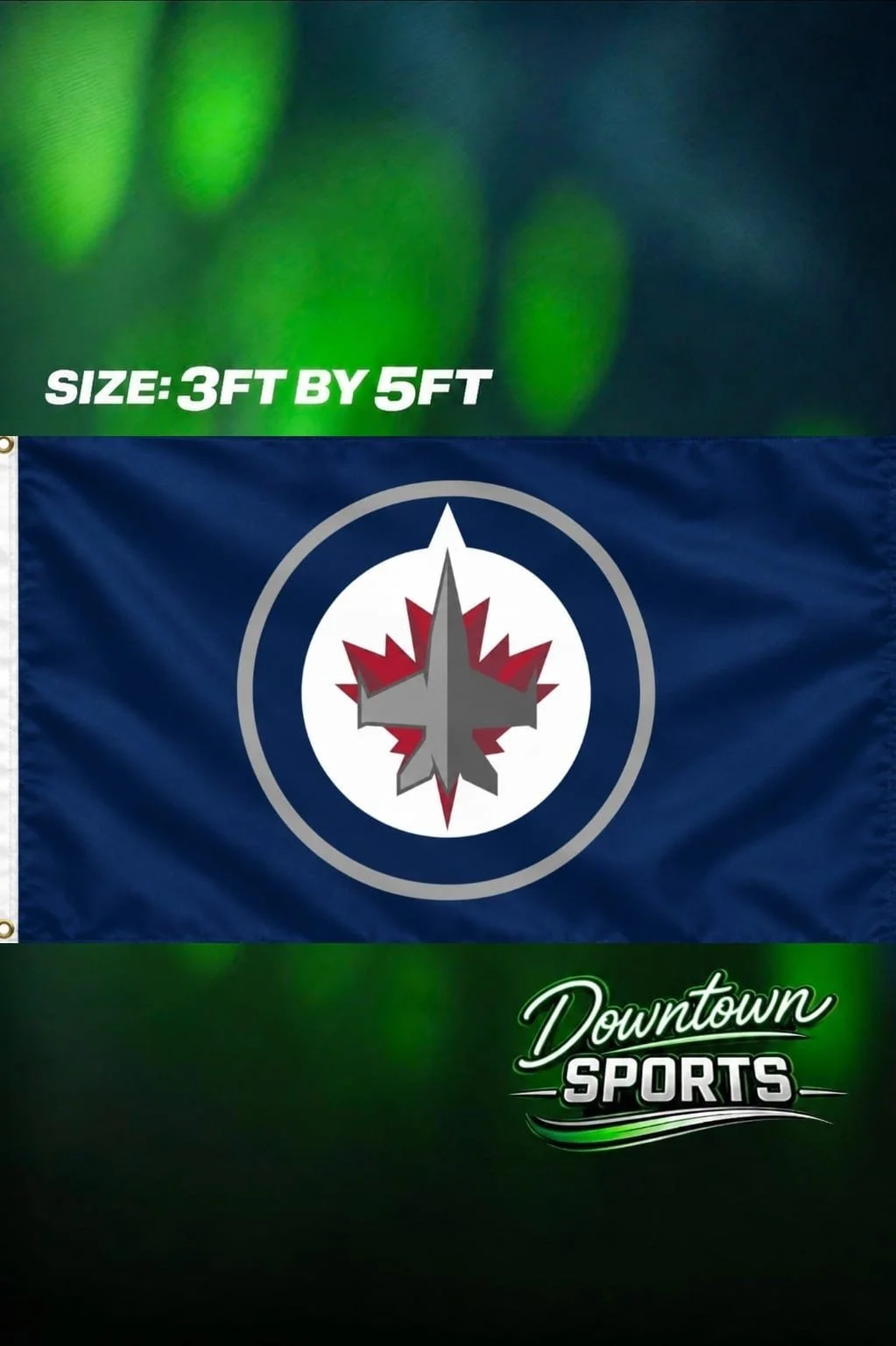 Winnipeg Jets NHL Team Flag – Full Size 3ft by 5ft