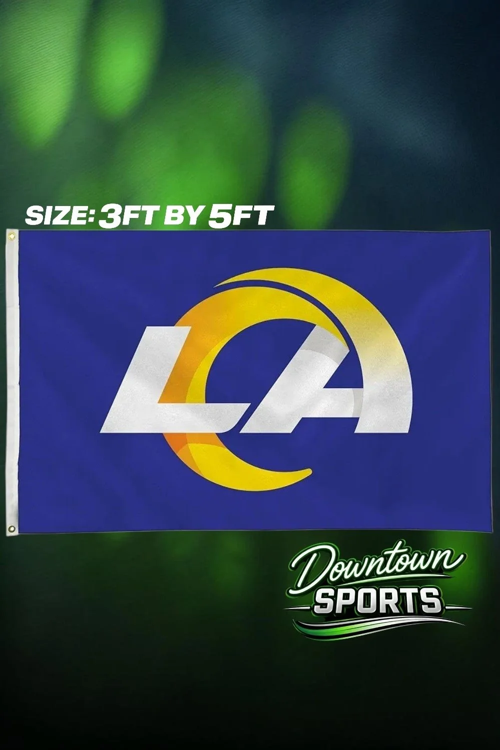 Los Angeles Rams, NFL Team Flag – Full Size 3ft by 5ft
