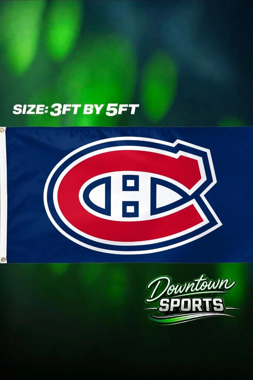 Montréal Canadiens NHL Team Flag – Full Size 3ft by 5ft