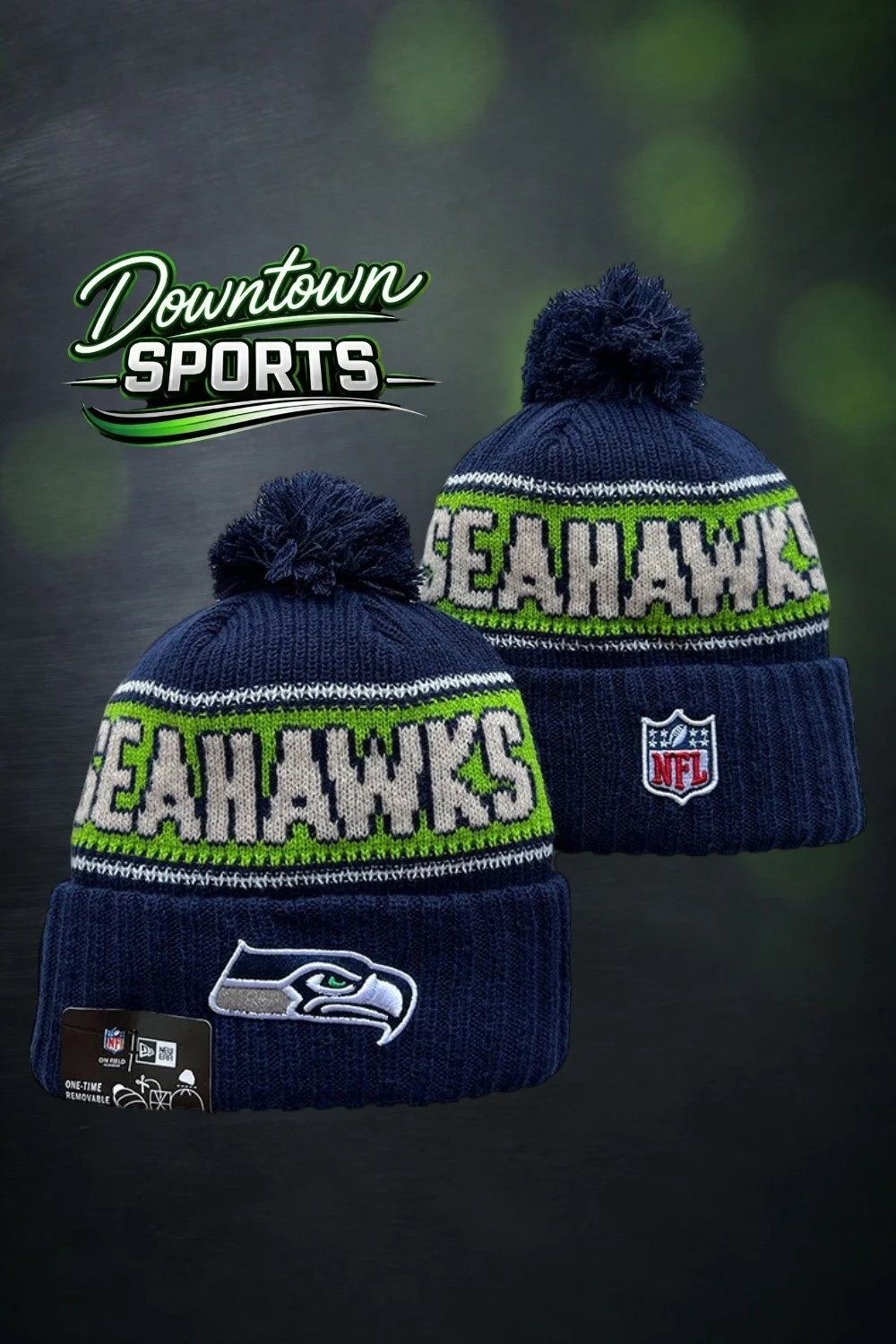 Seattle Seahawks Alternative NFL officially Licensed Beanie – New Era 2024-25