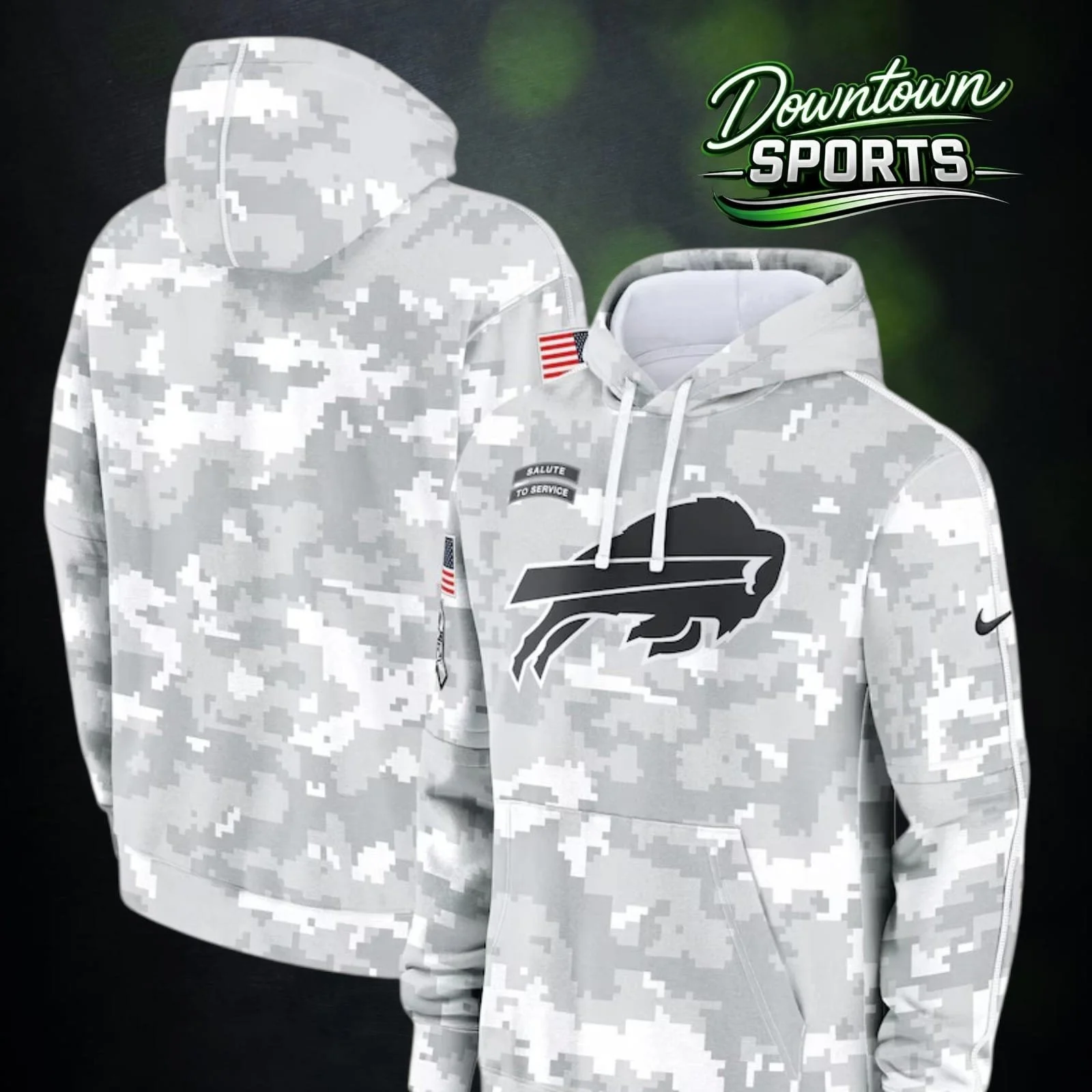 Buffalo Bills Official NFL Salute to Service Hoodie