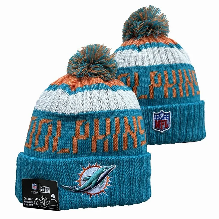 Miami Dolphins Alternative NFL officially licenced Beanie – New Era 2024-25