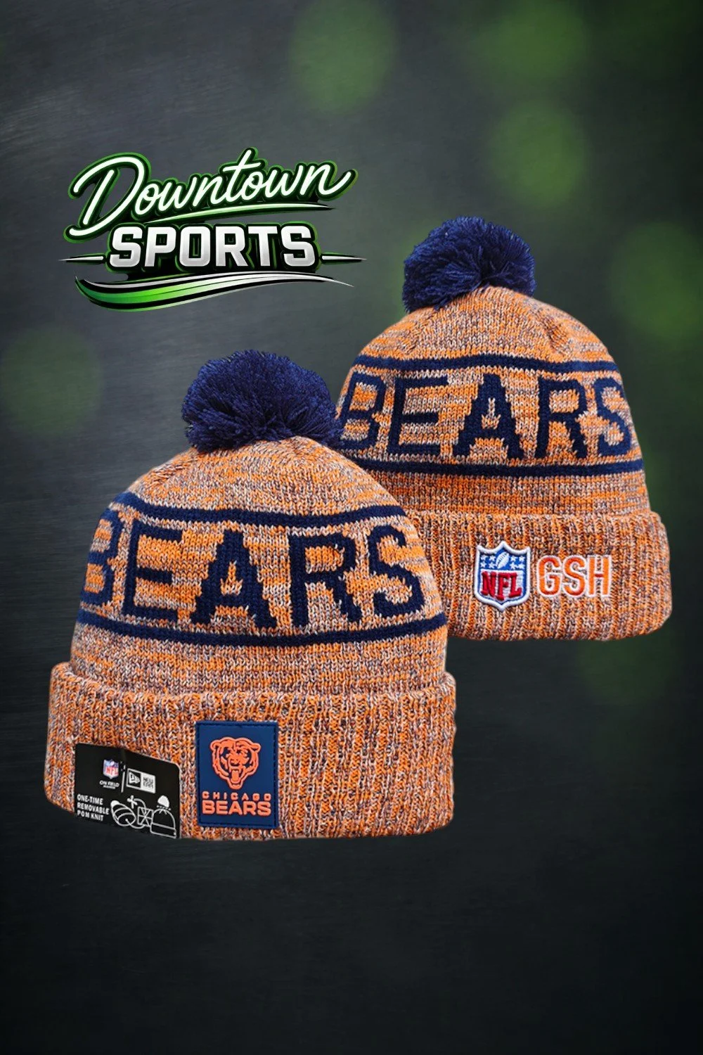 Chicago Bears Alternative NFL offically licensed Beanie – New Era 2024-25