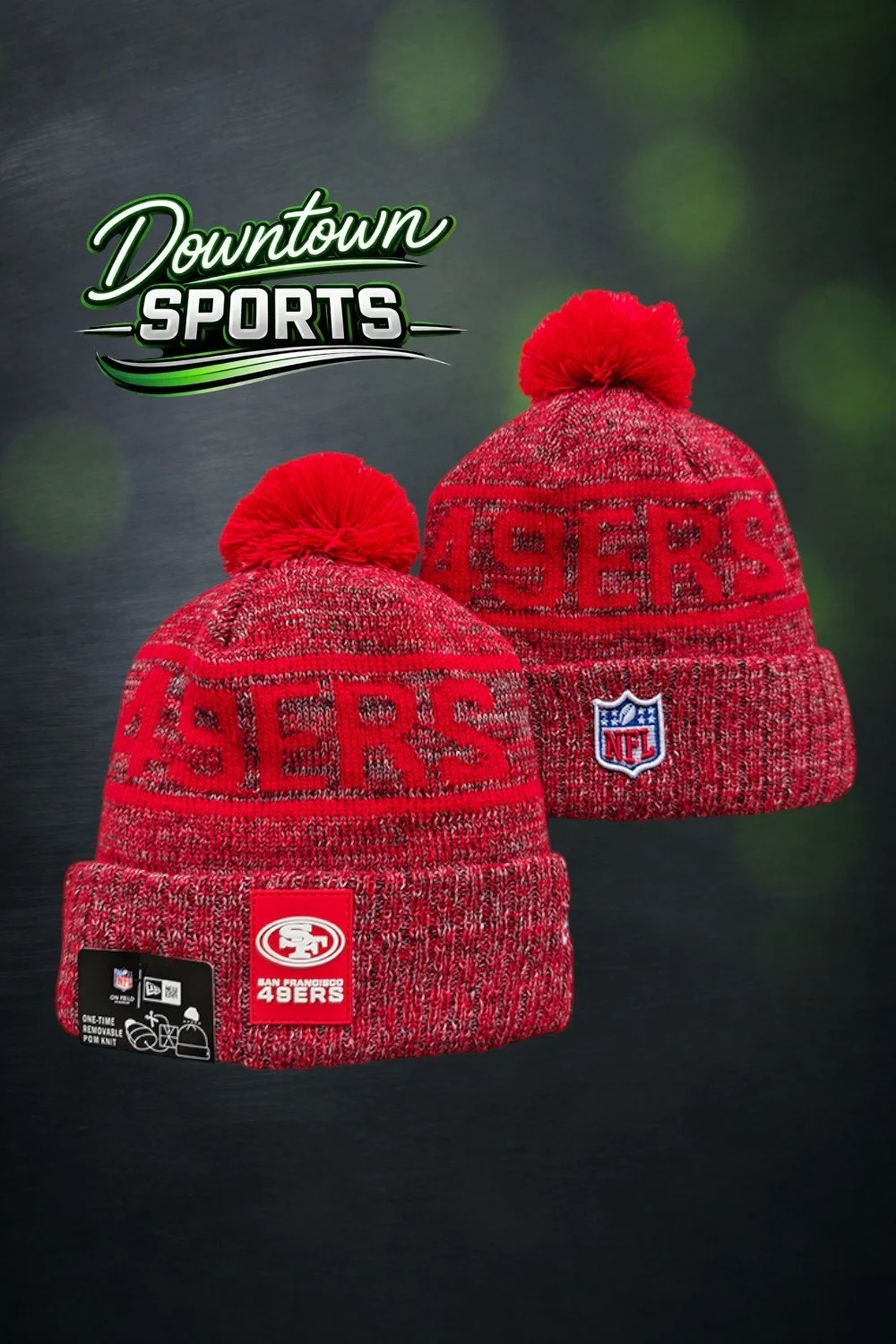 San Francisco 49ers Alternative NFL officially licensed Beanie – New Era 2024-25