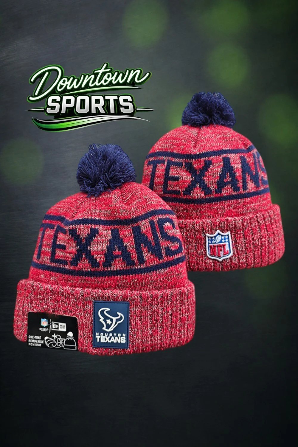 Houston Texans Alternative NFL officially licensed Beanie – New Era 2024-25