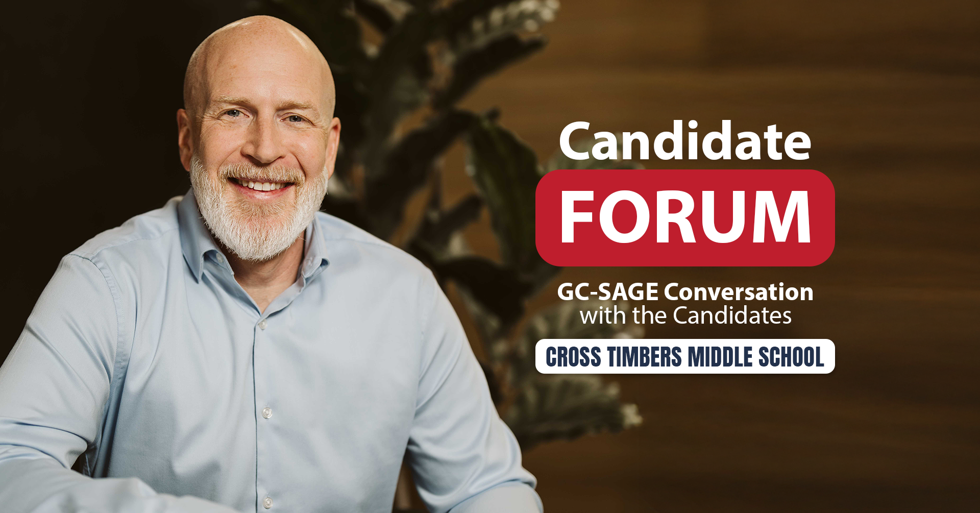 GC-SAGE Conversation with the Candidates