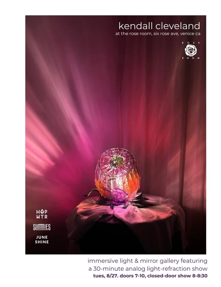 Kendall Cleveland at the Rose Room - Day 1 Minimal Lamp.JPEG