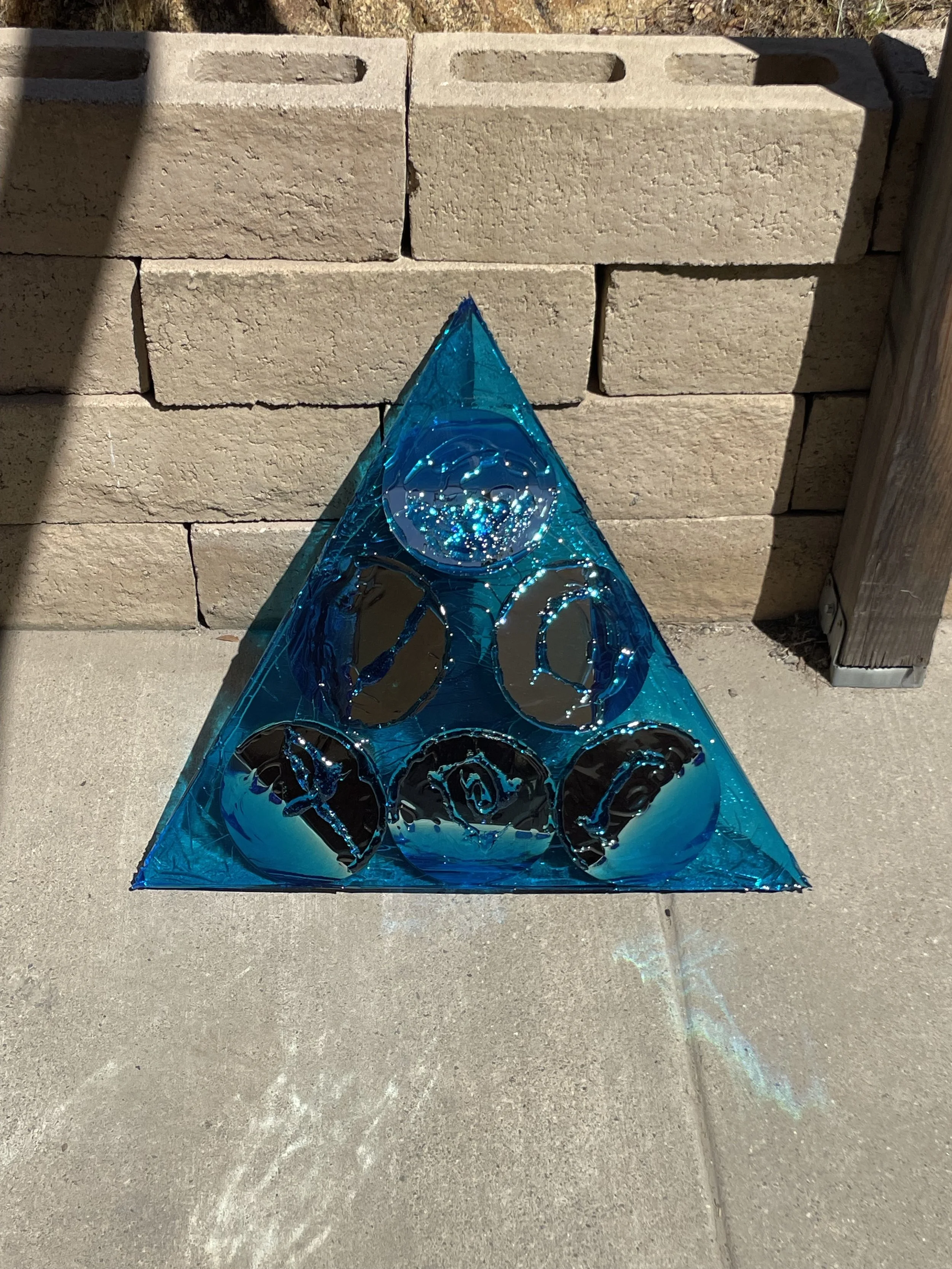 Blue Therapy Mirror - $1,000