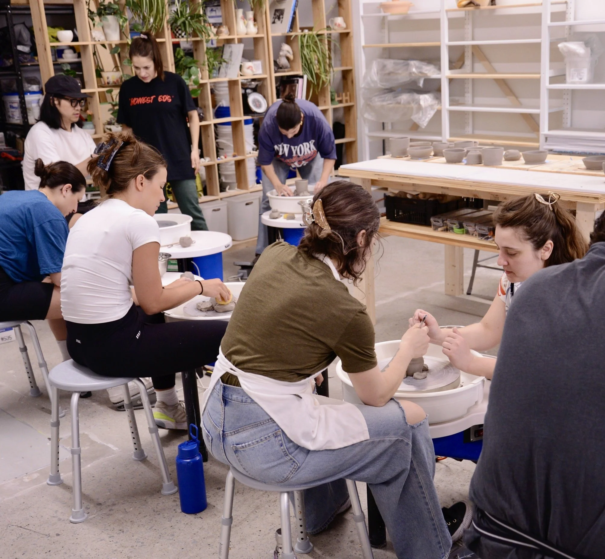 Pottery classes in the Junction Toronto.