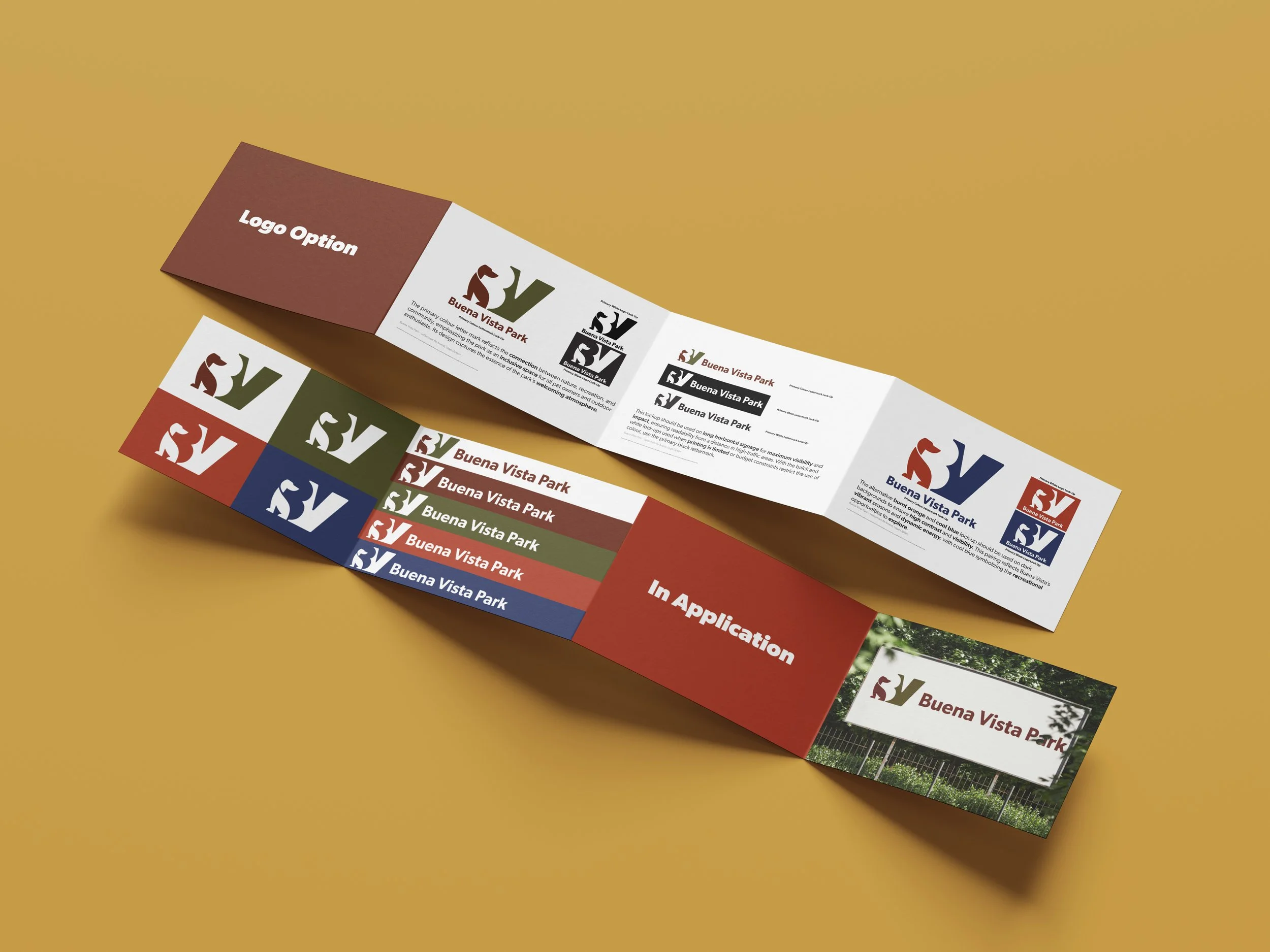 City of Edmonton, Buena Vista Dog Park: Logo Redesign (2024)