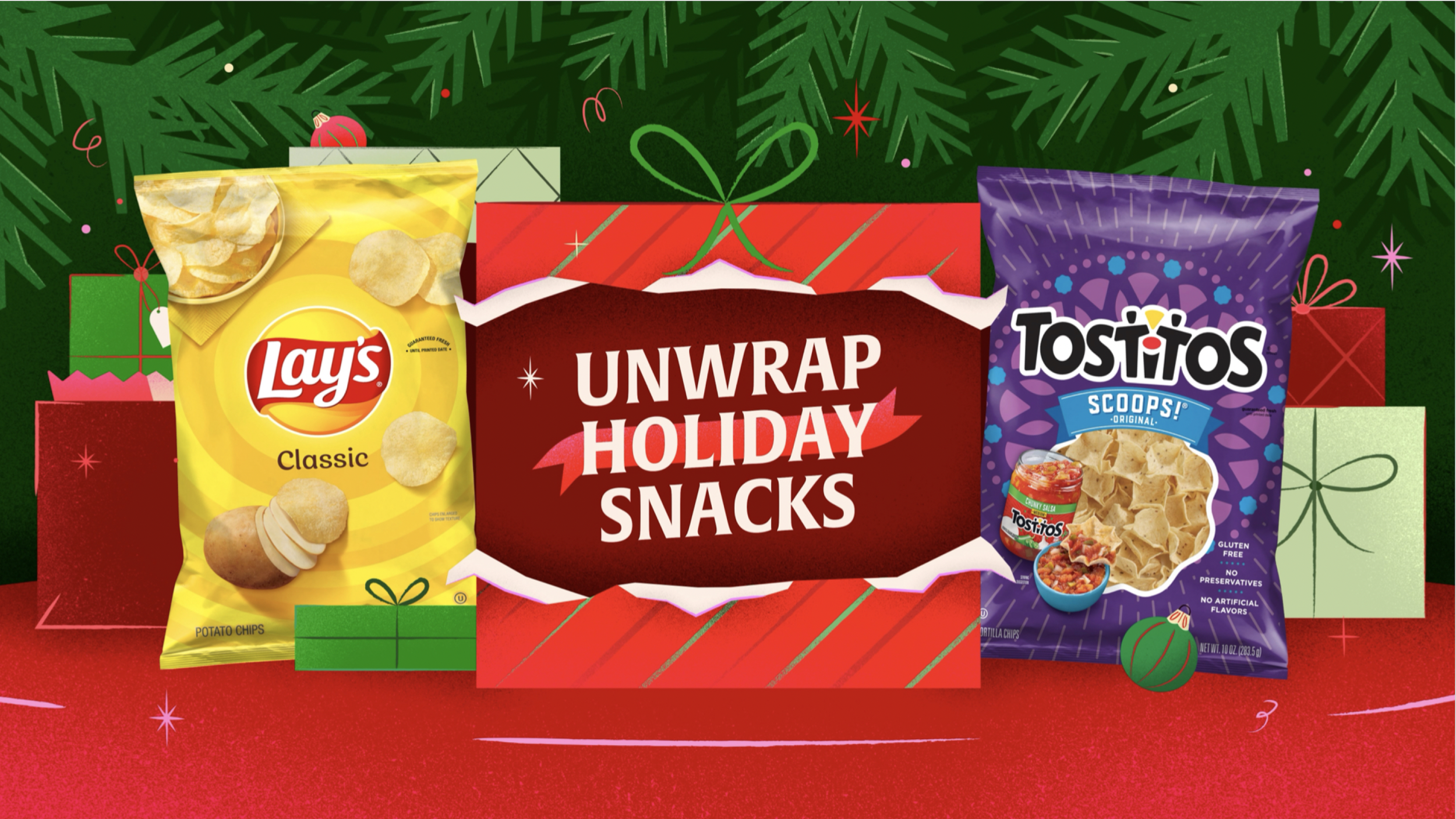 UNWRAP HOLIDAY SNACKS