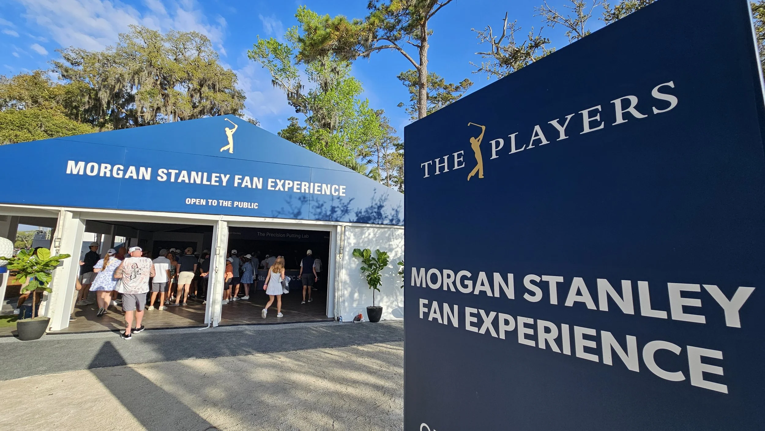 MORGAN STANLEY FAN EXPERIENCE TENT