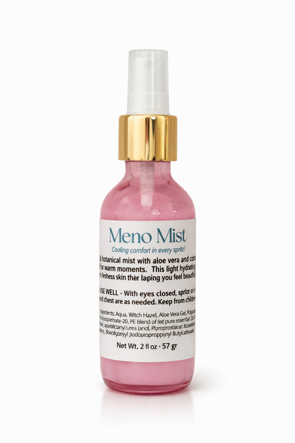Meno Mist - Net Wt. 2 fl oz. | 57 ml. $39
